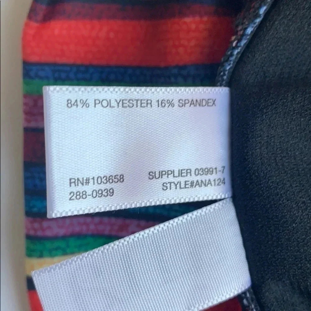 A.N.A Swim Navy Blue Lace Bikini Top, Swim Brief Plus 2X NWT - Picture 15 of 15